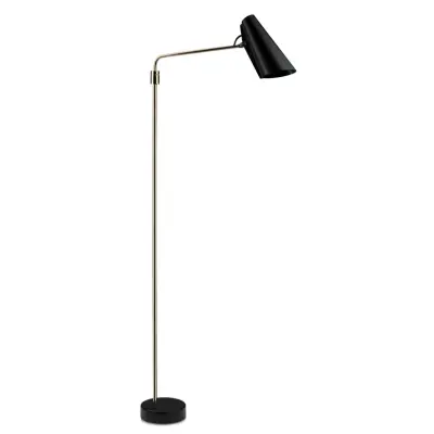 Northern - Birdy Golvlampa Swing Black/Brass