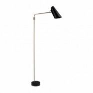 Northern Birdy swing golvlampa Svart-mässing