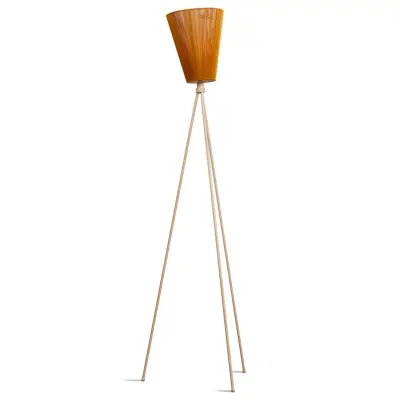Northern - Oslo Wood Golvlampa Beige/Caramel
