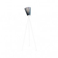 Northern Oslo Wood golvlampa green, matt vitt stativ