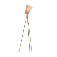 Northern - Oslo Wood Golvlampa Guld/Beige