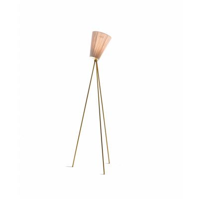 Northern - Oslo Wood Golvlampa Guld/Beige