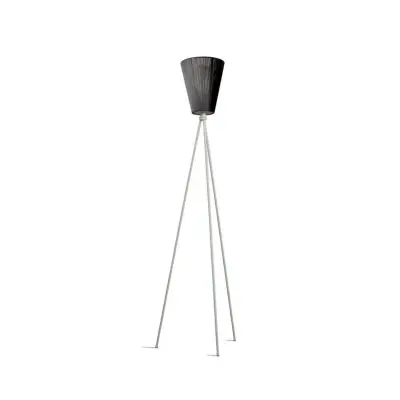 Northern - Oslo Wood Golvlampa Light Grey/Svart