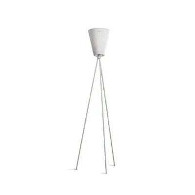 Northern - Oslo Wood Golvlampa Light Grey/Vit