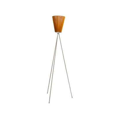 Northern - Oslo Wood Golvlampa Stål/Caramel