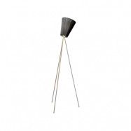 Northern - Oslo Wood Golvlampa Stål/Svart