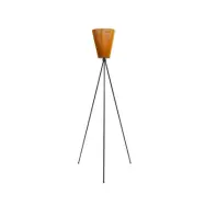 Northern - Oslo Wood Golvlampa Svart/Caramel