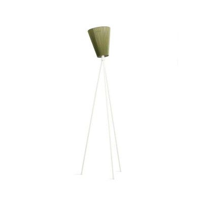 Northern - Oslo Wood Golvlampa Vit/Olive