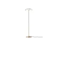 Nuura Aps - Blossi LED-golvlampa, höjd 120 cm, guldfärgad/klarNuura