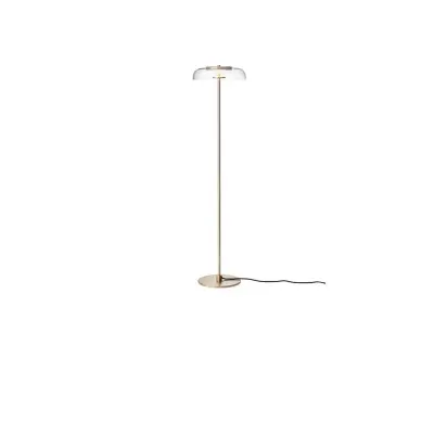 Nuura Aps - Blossi LED-golvlampa, höjd 120 cm, guldfärgad/klarNuura