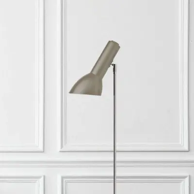 Oblique Golvlampa Chrome/Sand CPH Lighting - Vardagsrum - Aluminium