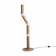 Oblure Lightbone golvlampa 124,3 cm Natural oak