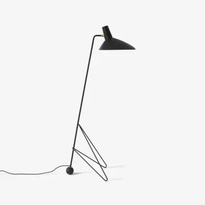 &Tradition - Tripod HM8 golvlampa Matt Black