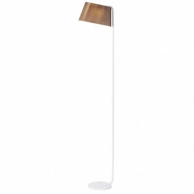Owalo 7010 golvlampa, valnöt 168cm