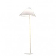 Pandul - Opala Maxi Golvlampa White/Brass