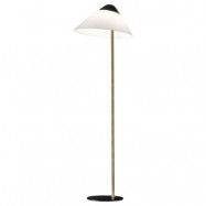 Pandul - Opala Midi Golvlampa Black/Brass