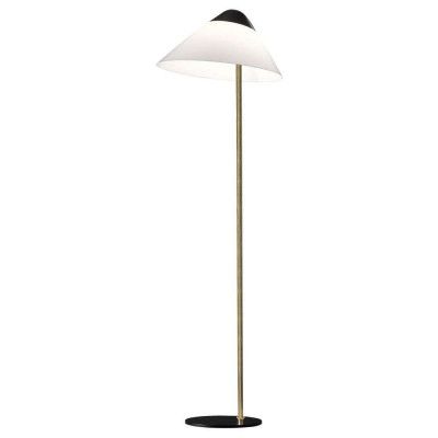 Pandul - Opala Midi Golvlampa Black/Brass