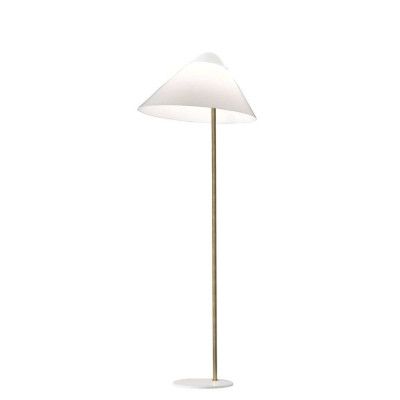 Pandul - Opala Midi Golvlampa White/Brass