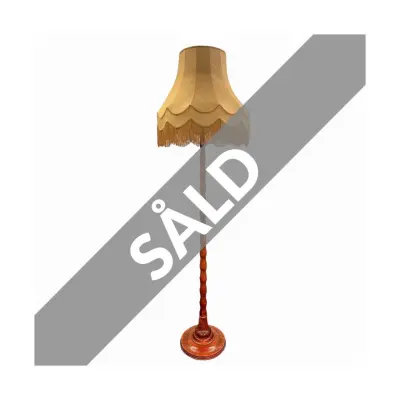 Paris golvlampa, trä 2-arm