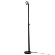 Paulmann - Aldan Golvlampa Dim. Svart/Borstat Alu