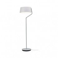 Paulmann - Belaja Golvlampa Vit/Borstat Alu