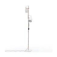 Paulmann - Haldar Golvlampa Vit/Copper