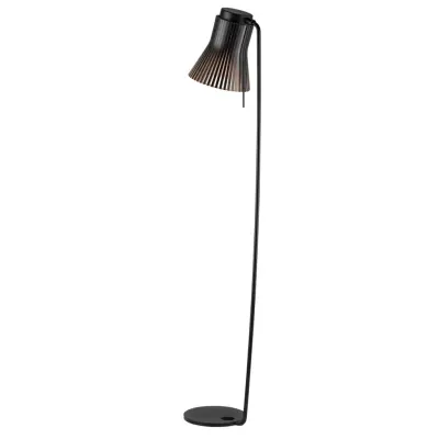 Petite golvlampa, svart 130cm