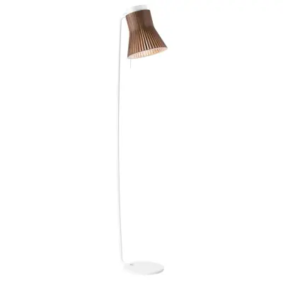 Petite golvlampa, valnöt 130cm