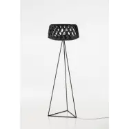 Pilke 60 tripod golvlampa, svart/svart