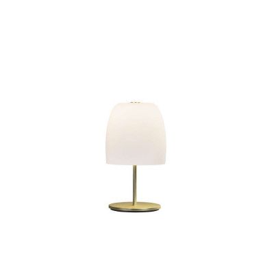 Prandina - Notte T1 Bordslampa Opal/Brass Heritage