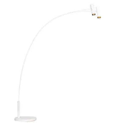 Puls Golvlampa, Matt vit 2-låg