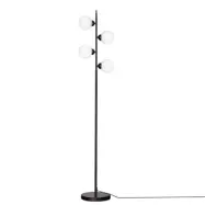 Punto Golvlampa, Matt svart 160cm