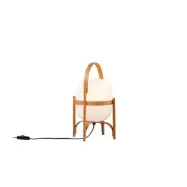 Santa&Cole - Cestita bordslampa Wood/White