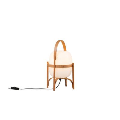 Santa&Cole - Cestita Bordslampa Wood/White