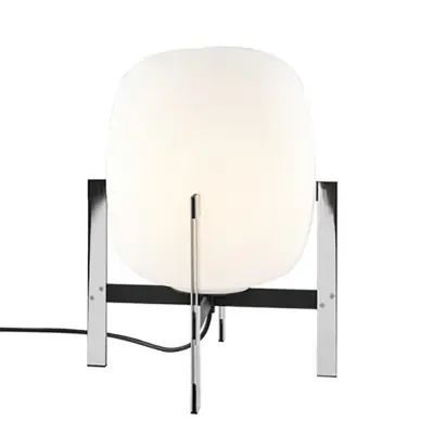 Santa&Cole - Cestita Metálica bordslampa, vit, stål