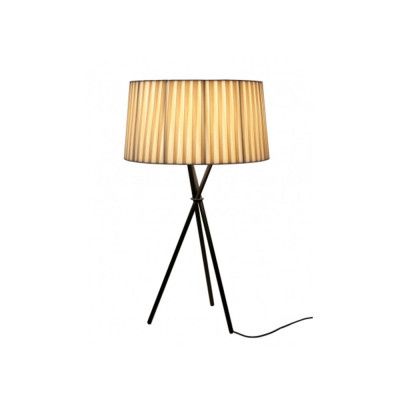 Santa&Cole - Trípode M3 Bordslampa Black/Natural