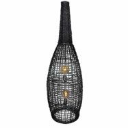 Seagrass golvlampa, Svart 120cm