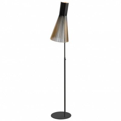 Secto golvlampa, svart 175-185cm
