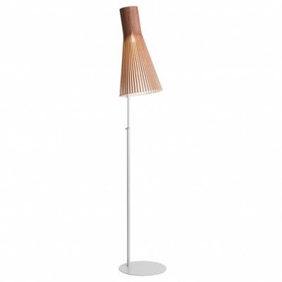 Secto golvlampa, valnöt 175-185cm