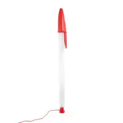 SELETTI - BIC LED-pendellampa, röd, längd 173 cm