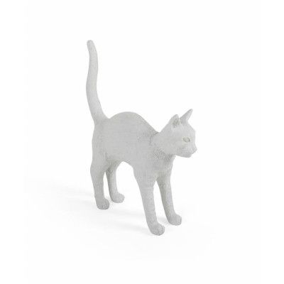 Seletti - Jobby The Cat Bordslampa Vit