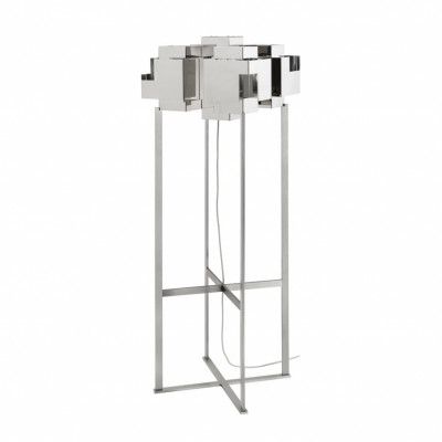 Skyline Golvlampa, Rostfritt stål 155cm