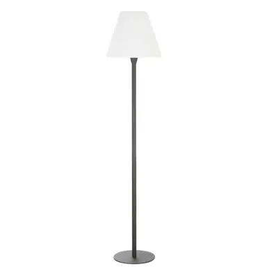 SLV - Adegan Utomhus Golvlampa Anthracite/Milky