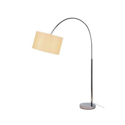 SLV - Fenda Bow Golvlampa Ø45,5 Beige/Chrome