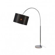 SLV - Fenda Bow Golvlampa Ø45,5 Black/Copper/Chrome