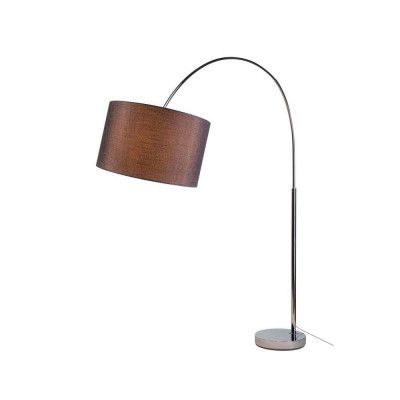 SLV - Fenda Bow Golvlampa Ø45,5 Grey/Chrome
