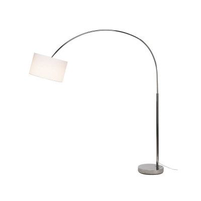 SLV - Fenda Bow Golvlampa Ø45,5 White/Chrome