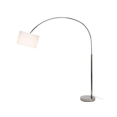 SLV - Fenda Bow Golvlampa Ø70 White/Chrome