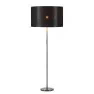 SLV - Fenda Golvlampa Ø45,5 Black/Copper/Brushed Metal