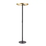 SLV - One Straight Golvlampa 2700/3000K Black/Brass